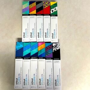 11 New Cricut Infusible Ink Rolls: Transfer Sheets each measuring 12in X 12in